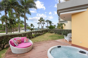Beachfront - Beach Garden 1BR condo - E124-2